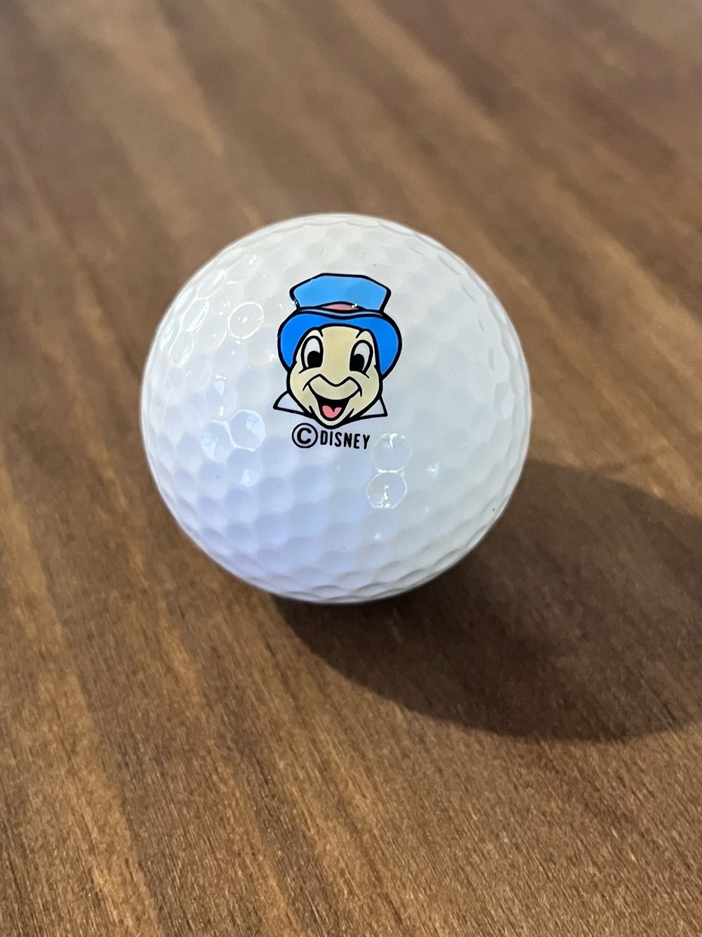 Jiminy Cricket Logo Titleist Golf Ball Disney Acushnet 1 White Walt Disney NEW